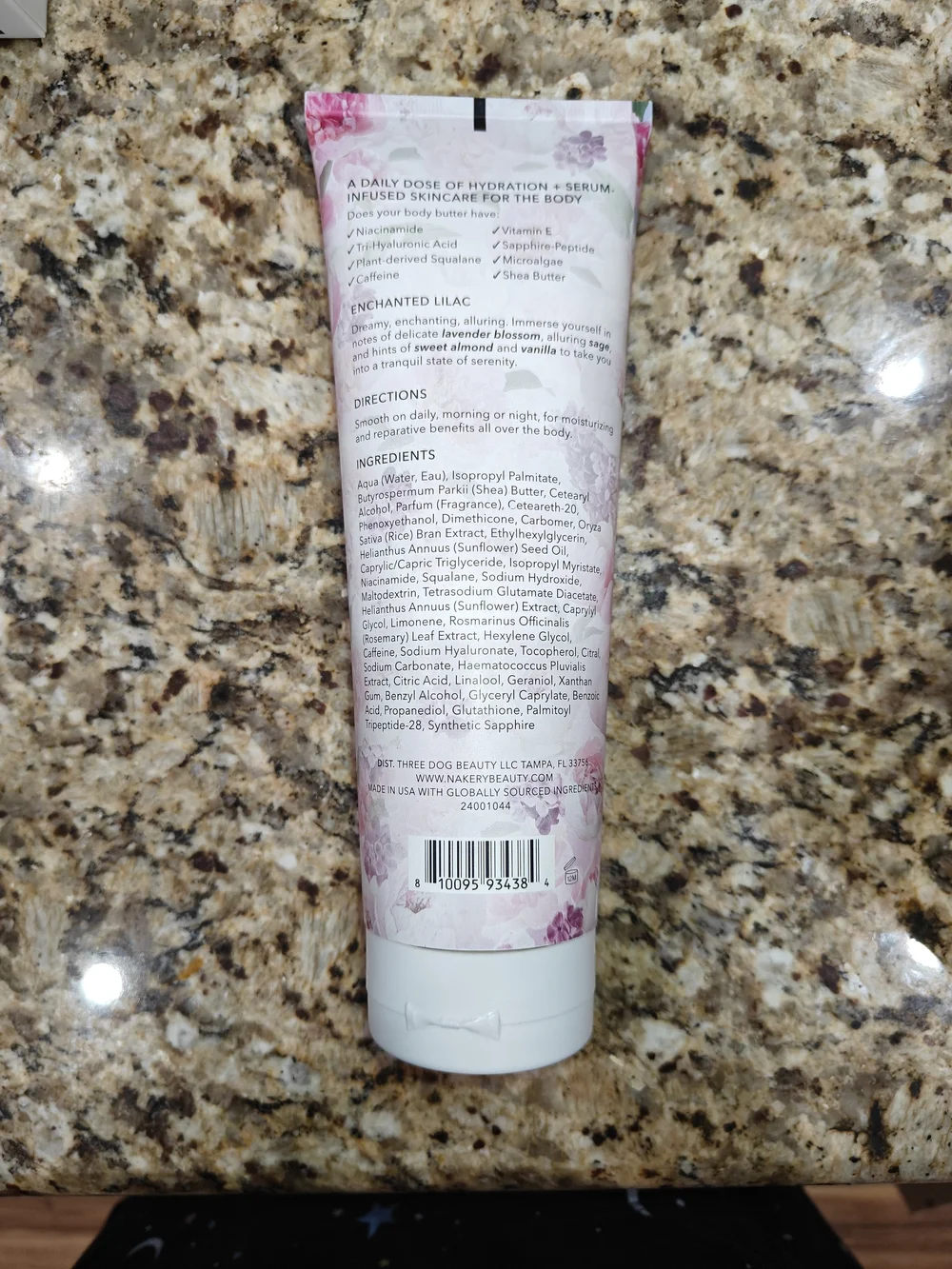 Nakery Beauty SkinToning Body Butter - Enchanted Lilac